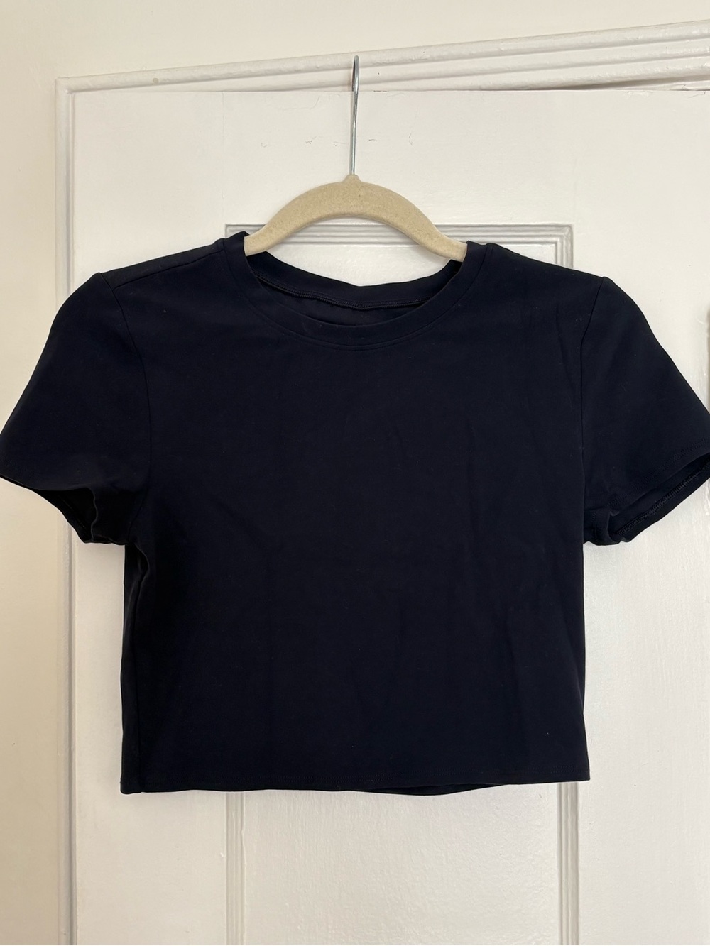 Splits59 Airweight Crop in Navy Small NEW